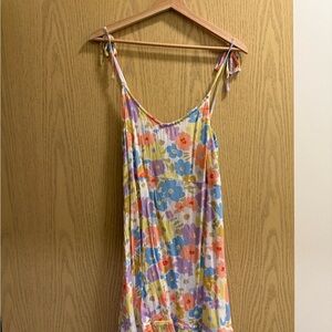 Billabong Floral Mini Dress - Multicolor